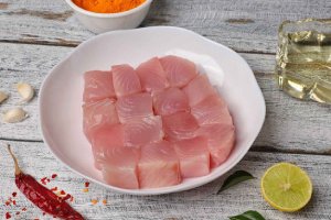 Barramundi/ Bhetki (Medium)- Boneless Cubes
