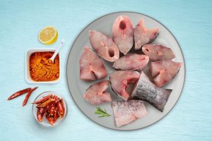Rohu (Rui)- Whole Fish Cut Into Pieces